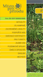 Mobile Screenshot of mistoproprirodu.cz